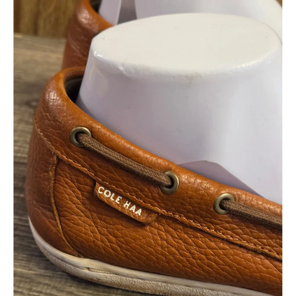 Cole Haan Leather Boat‎ Shoes Mens Size 11 Brown